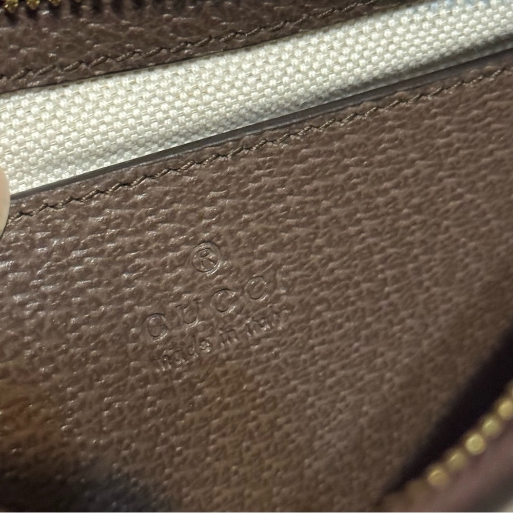 New in box Gucci Ophidia small shoulder bag beige and dark brown GG Supreme - Picture 5 of 16